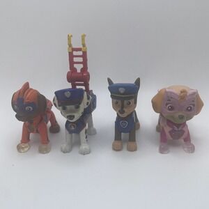 paw patrol‎ action figures 3" lot of 4